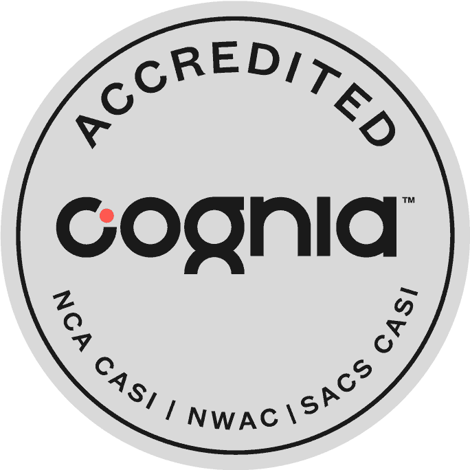 Accredited Cognia Badge