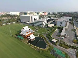 Drone View of School and Grounds