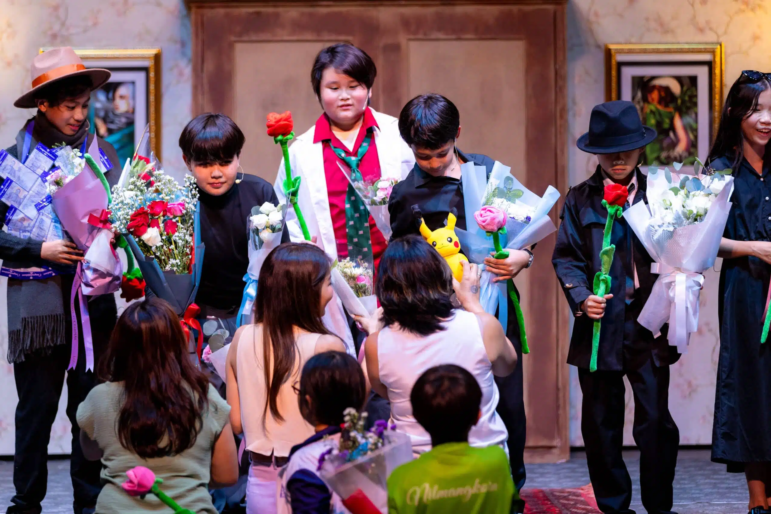 BASIS International School Bangkok students in costume during a school drama production